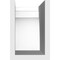 Ekena Millwork Standard Yorktown Architectural Grade PVC Rafter Tail, 4"W X 6"H X 20"L RFTP04X06X20YOR - alternate 4